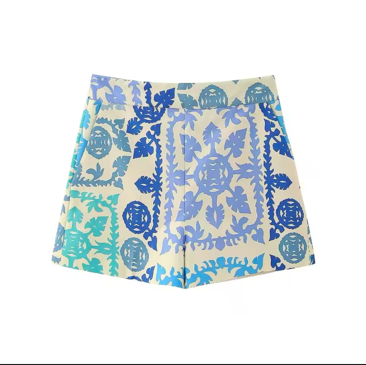 Clearance Sale: Stylish Women’s Summer Shirt & Shorts Set | Printed Blouse and Bottom – Trendy Casual Outfit