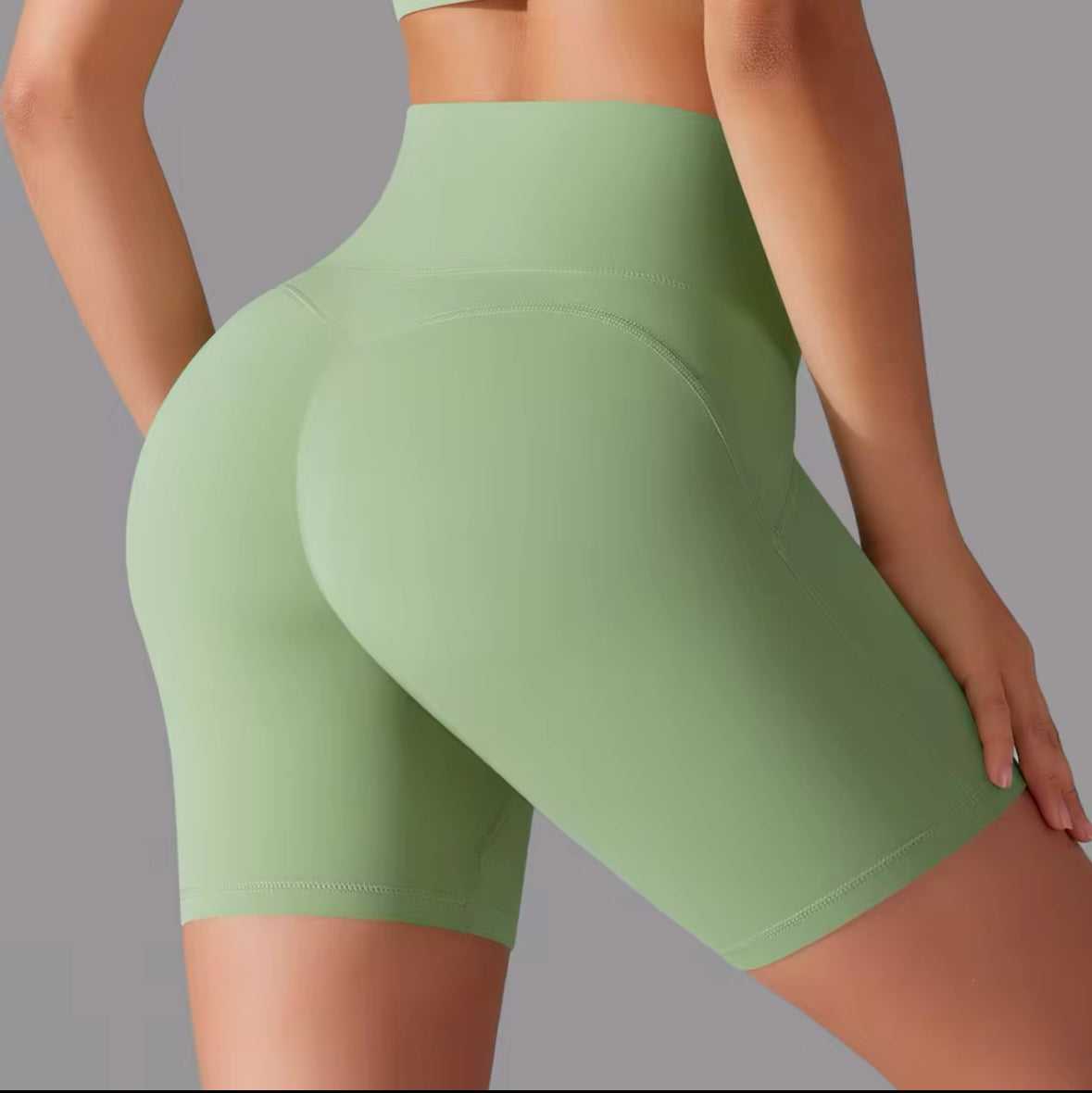 High Waist Yoga Shorts for Women – Breathable Fitness, Running & Cycling Gym Shorts for Summer Workouts