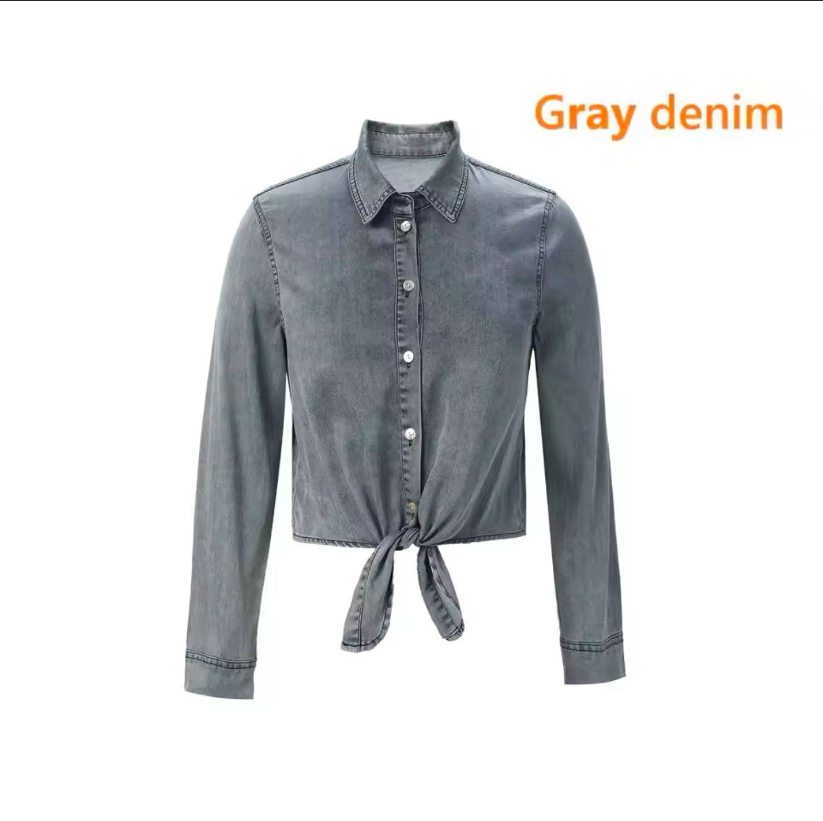 AP SS25 Women’s Lightweight Denim Wrap Blouse & Slip Dress – Chic & Comfortable Summer Fashion