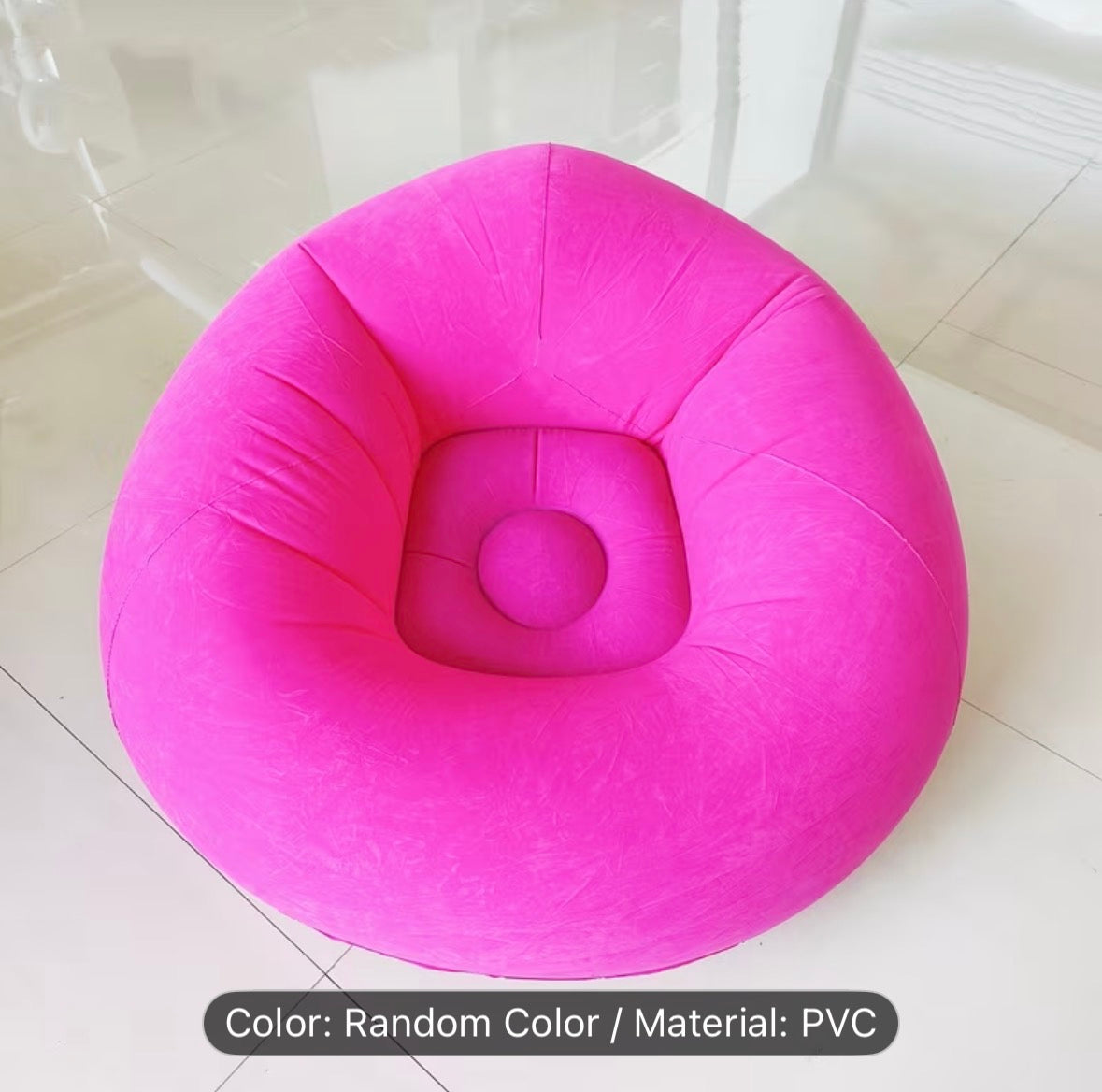 Inflatable Lazy Sofa Chair – Portable Air Couch for Home, Camping & Outdoor Relaxation