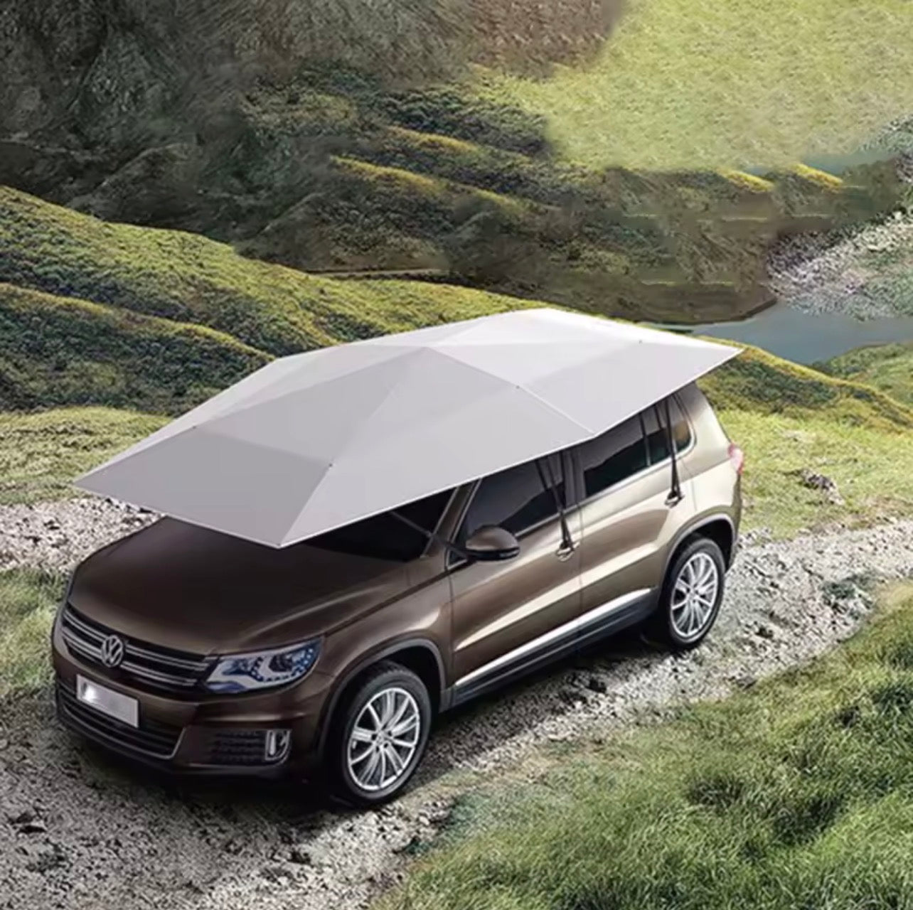 Portable Car Roof Cover – Waterproof UV Protection Sun Shade for Summer Driving - UltraChic