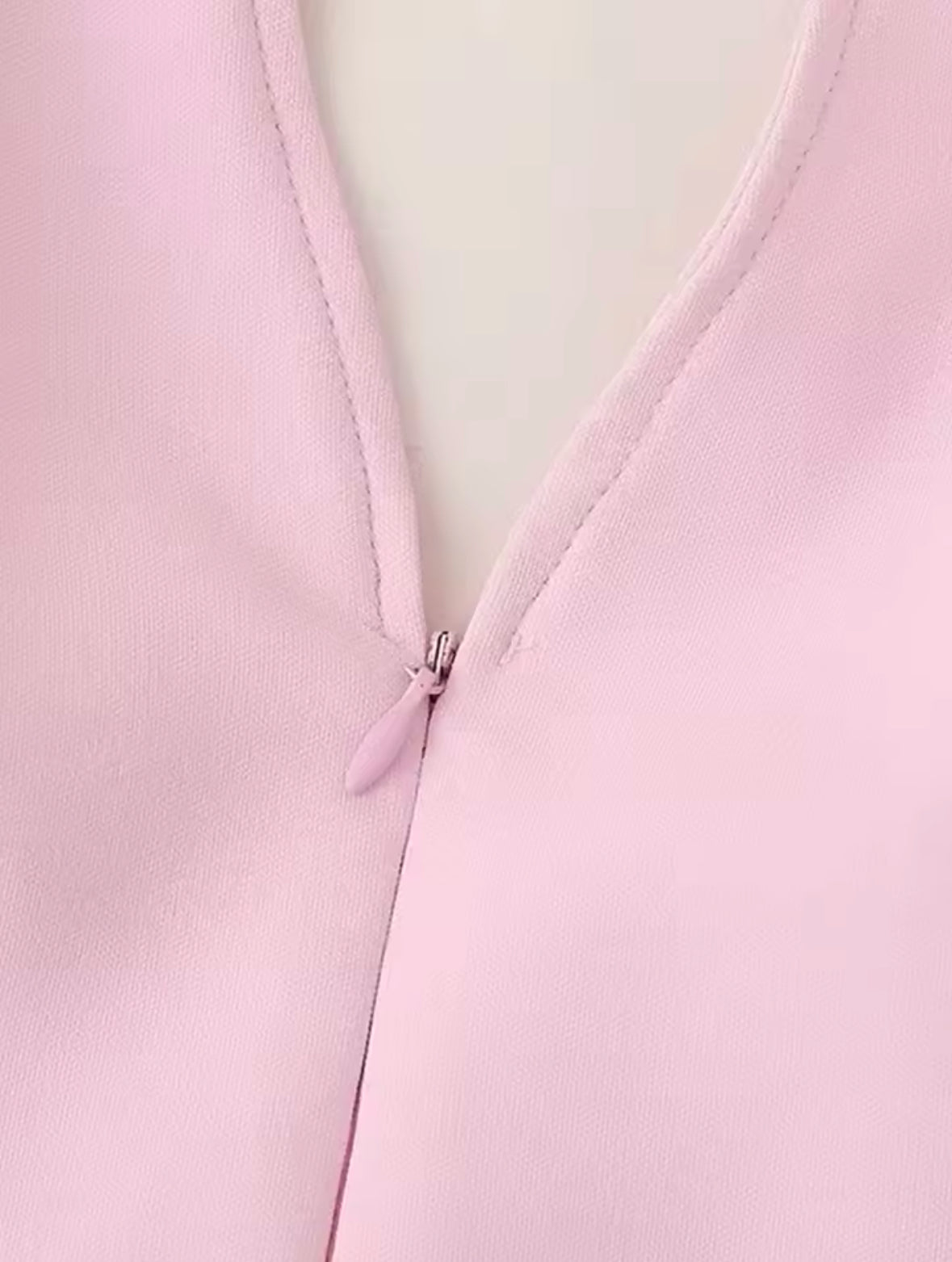 Fashionable Pink Shorts Set for Women 2025 – Sexy V-Neck Sleeveless Top with Slim Fit Skirt for Elegant Spring & Summer Looks