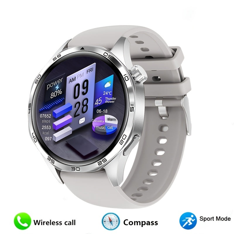 "Paearofero GT5 Pro Smartwatch with HD Display & AI Assist – Advanced Technology & Sleek Design!"