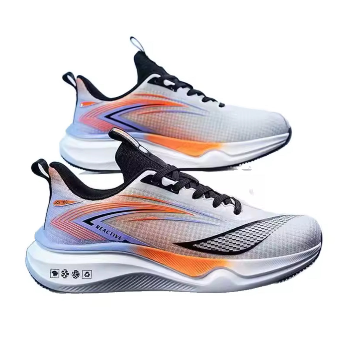 Men’s Casual Running Shoes – Breathable, Trendy Outdoor Sport Sneakers with Comfortable Low-Top Design & Durable PVC Outsole - UltraChic