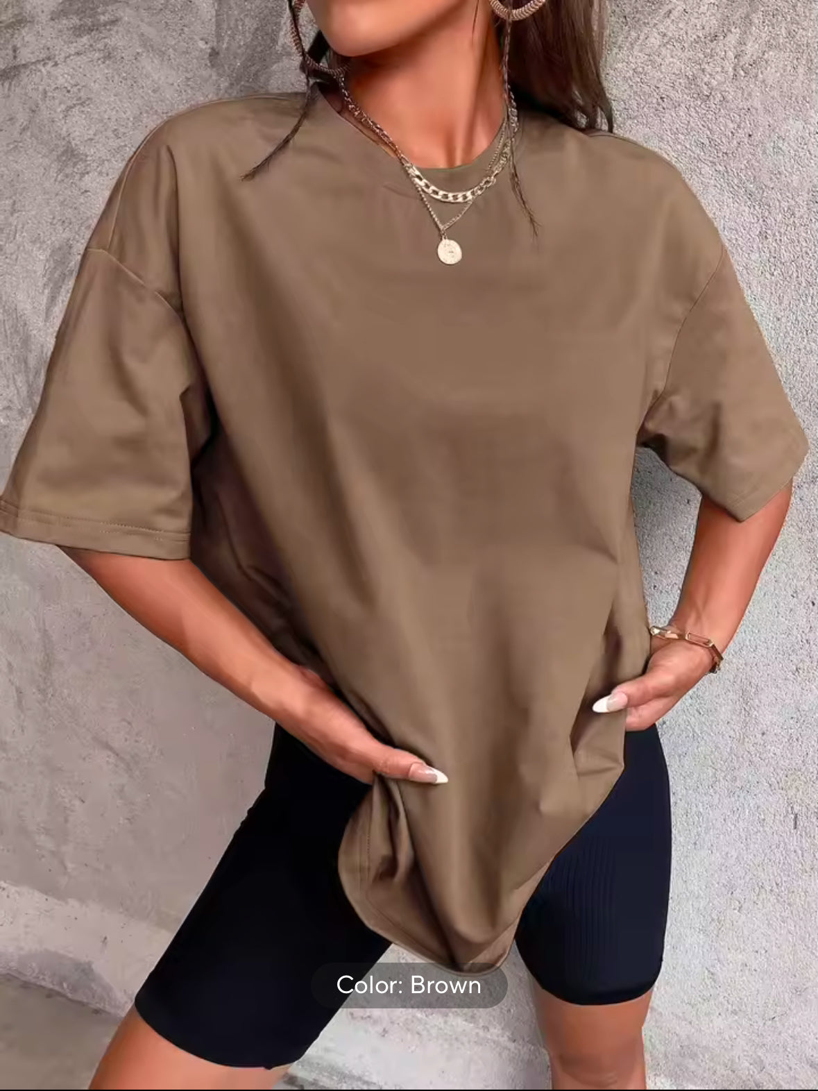 MUSERA Soft Oversized Crew Neck T-Shirt – Perfect Casual Summer & Spring Tee for Vacation and Easter!