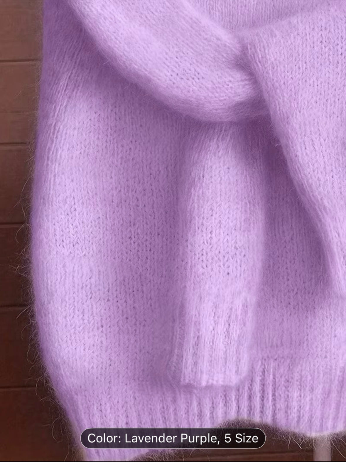 Sweater Made from a Soft Mohair Blend for Women - Features a French-Inspired Raglan Sleeve And Drop Shoulder Design, Perfect for The Fall And Winter Seasons, Ideal As a Christmas Or Birthday Gift - UltraChic