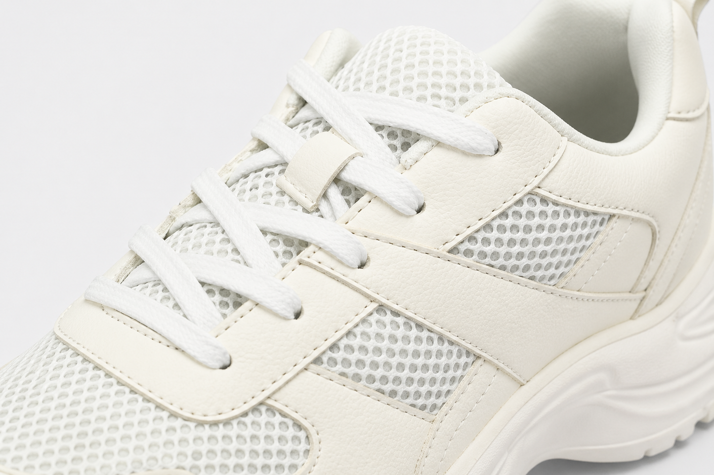 Even&Odd Low Top Chunky Sneakers Lightweight Cushioned Effortless Clean Street Look Spring Summer Women - UltraChic
