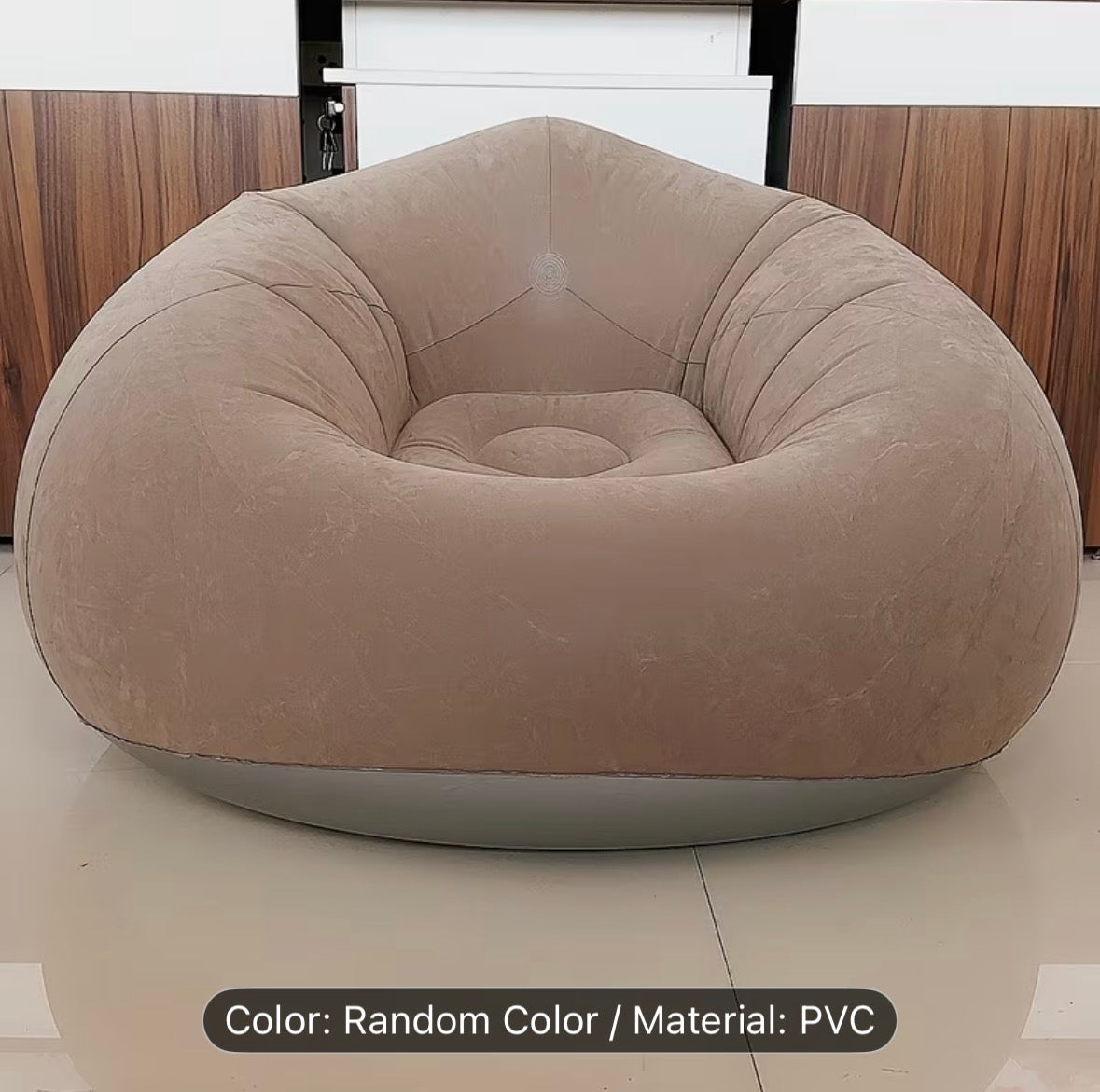 Inflatable Lazy Sofa Chair – Portable Air Couch for Home, Camping & Outdoor Relaxation