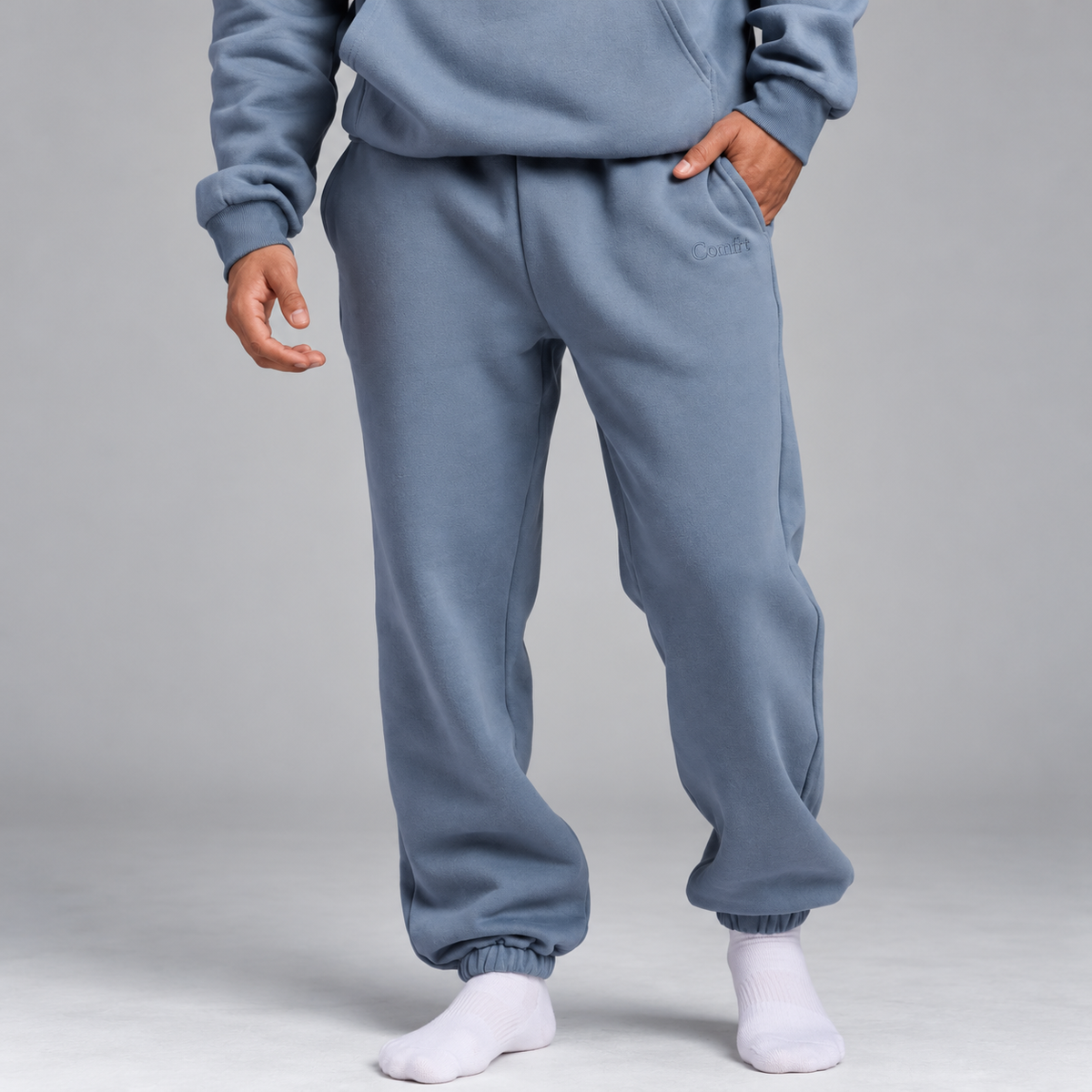 Comfrt Signature Sweatpants – Olive Green Heavyweight Joggers
