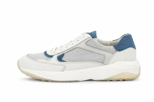 Paul Green Maincalf Sportnet Milk Alu Sneakers Breathable Lightweight Cushion Comfort Effortless Clean Look Spring Summer Women - UltraChic