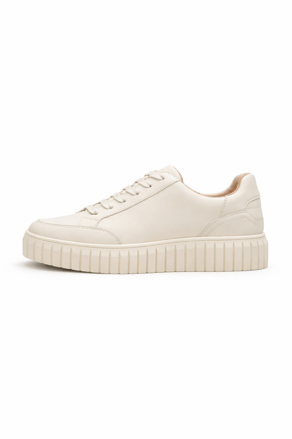 Women’s Platform Sneakers – Minimal Vegan Leather Shoes for Spring & Everyday Wear