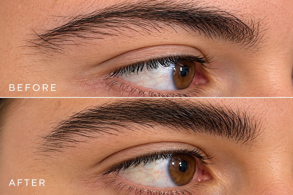 DIME Beauty Boost Duo – Eyelash Growth Serum & Eyebrow Enhancing Gel
