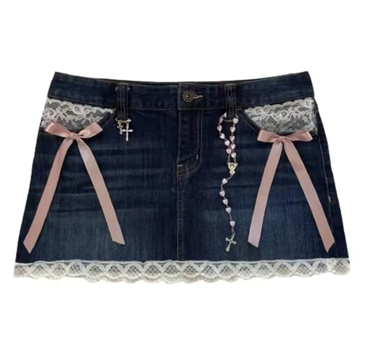 Shorts Women Y2K Skirt Harajuku Gothic Hip Hop Retro Washed Rhinestone Sequin Baggy Denim Short High Waist Slim Mini Short Skirt