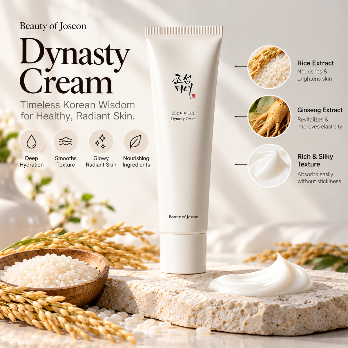 Beauty of Joseon Dynasty Cream – Hydrating & Glow Face Moisturizer