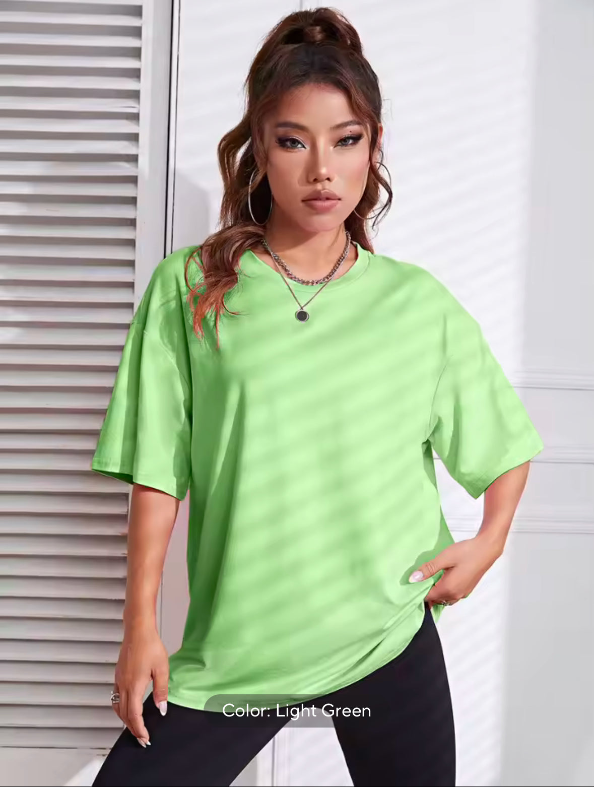 MUSERA Soft Oversized Crew Neck T-Shirt – Perfect Casual Summer & Spring Tee for Vacation and Easter!