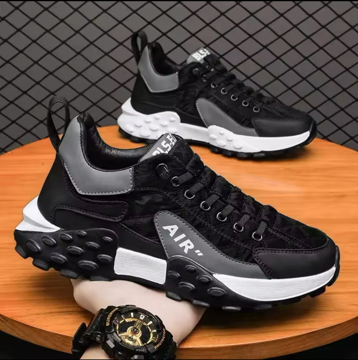 New Men’s Platform Sneakers – Stylish Vulcanized Casual Running Shoes, Large Sizes 45-46, Hot Sapatos Masculinos for Ultimate Comfort & Performance
