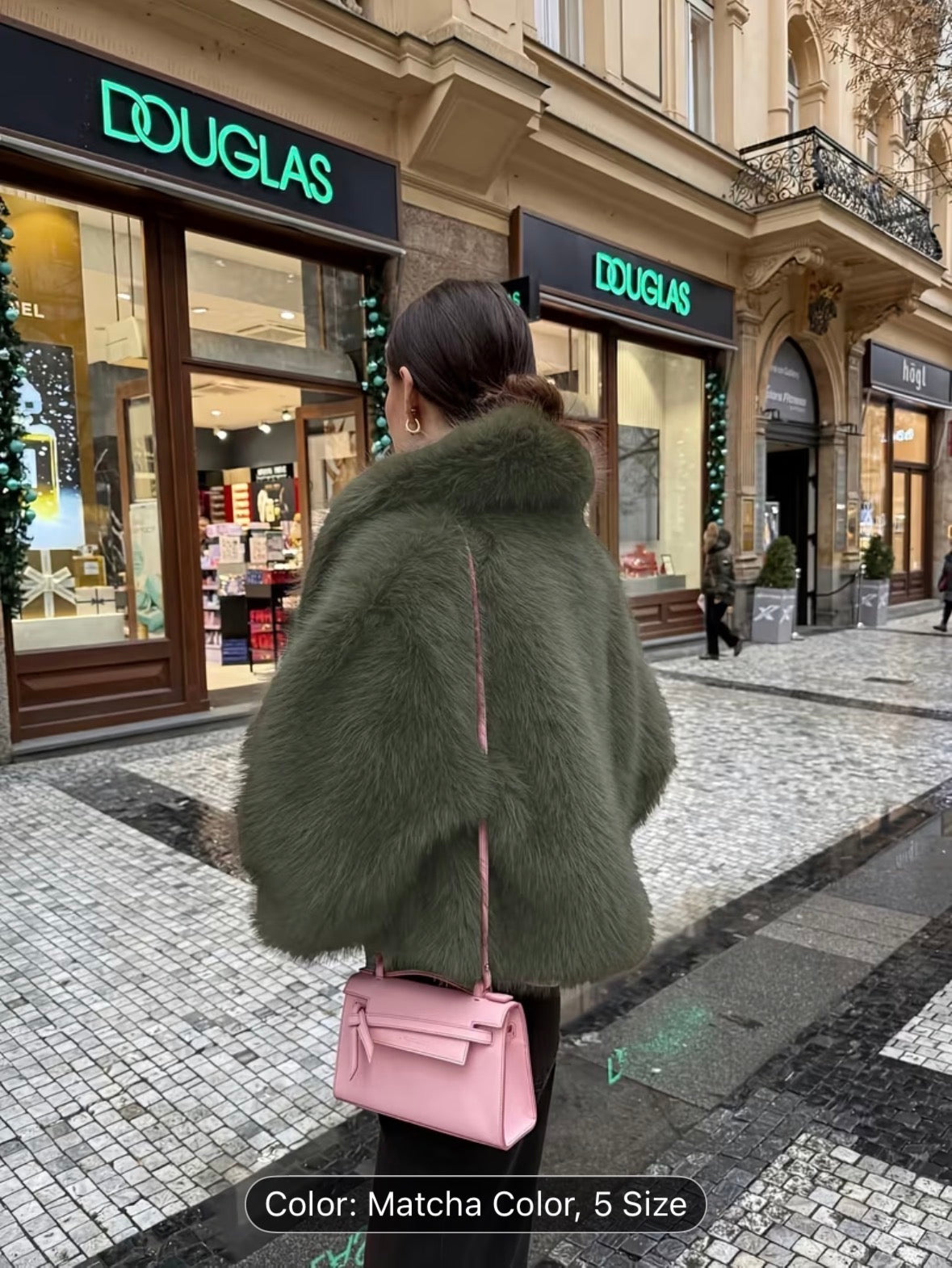 Women’s Faux Fur Winter Short Coat – Warm Plush Fashion Jacket for Cold Weather - UltraChic