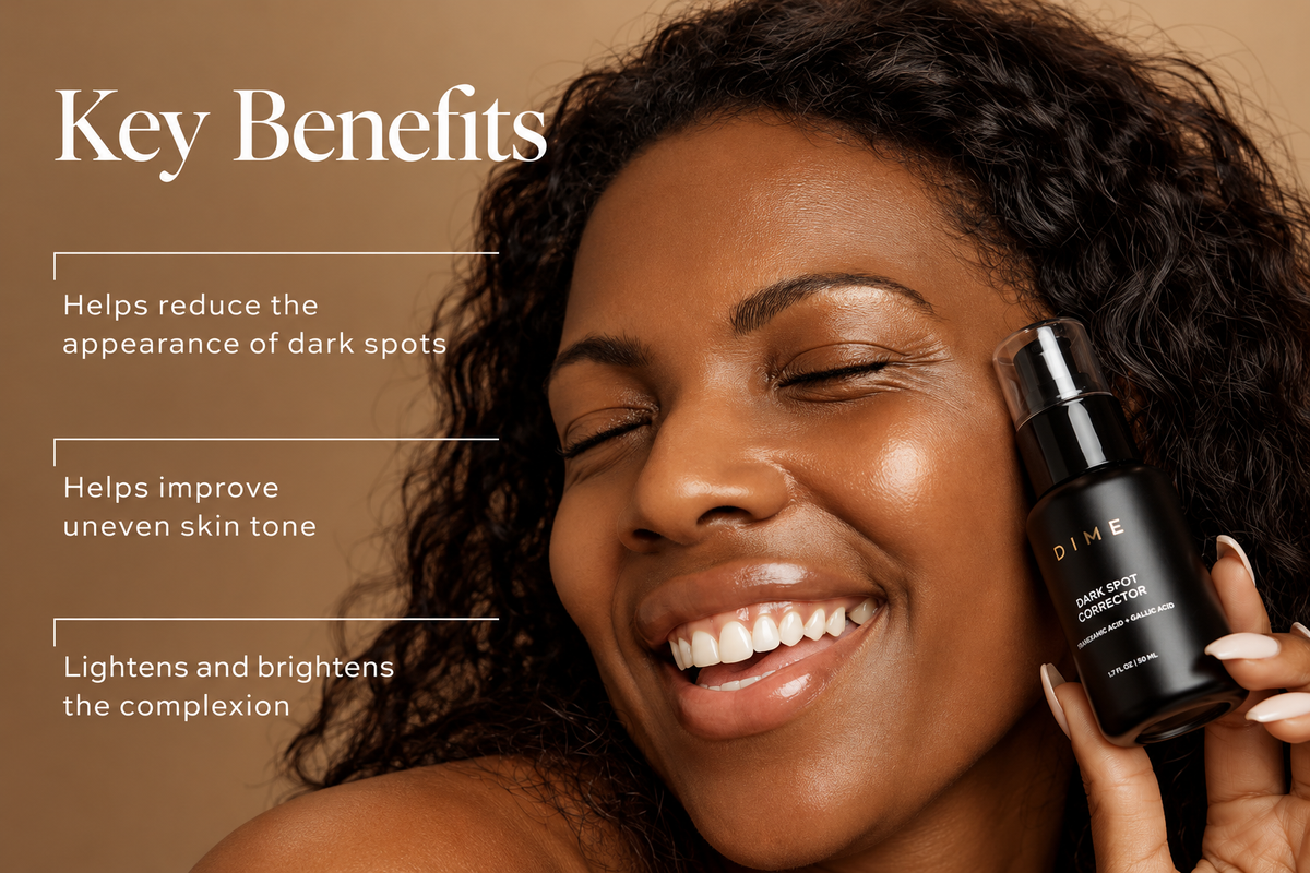 DIME Beauty Dark Spot Corrector Serum – Brightening & Uneven Skin Tone Treatment, 50 ml