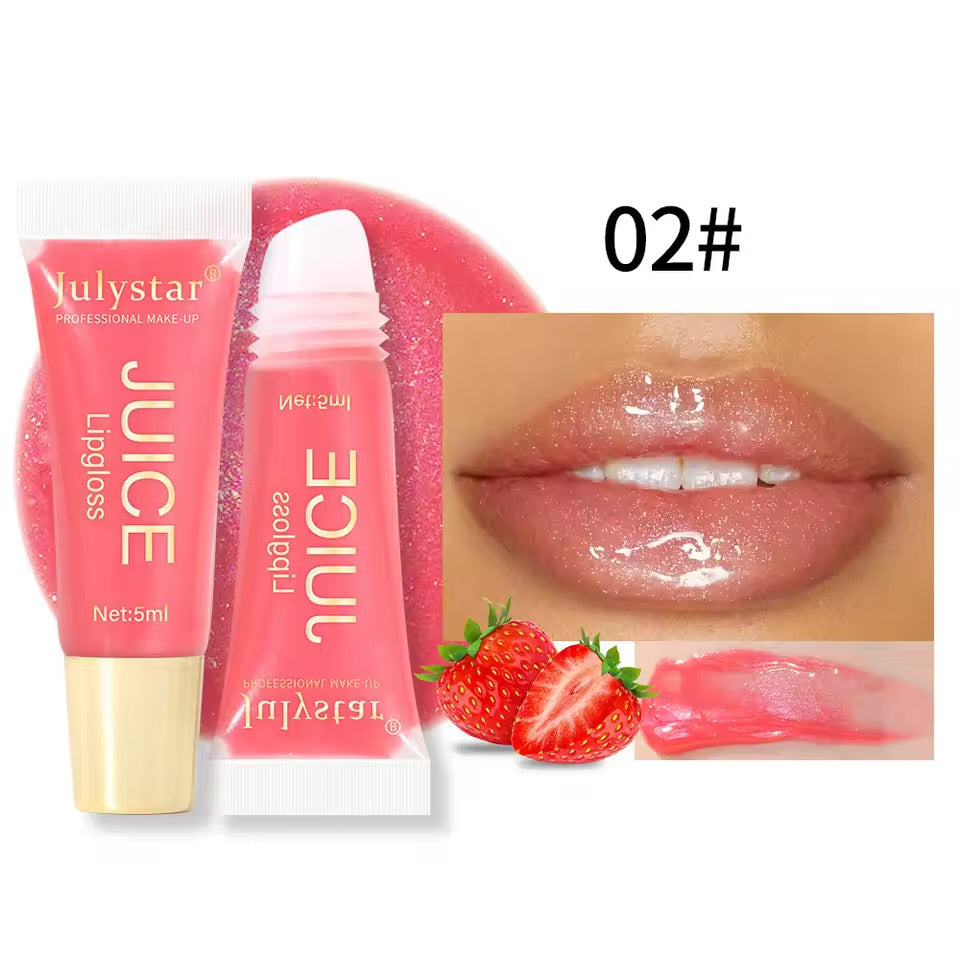 Juicy Glow Lip Oil – Plump, Shine & Strawberry Magic