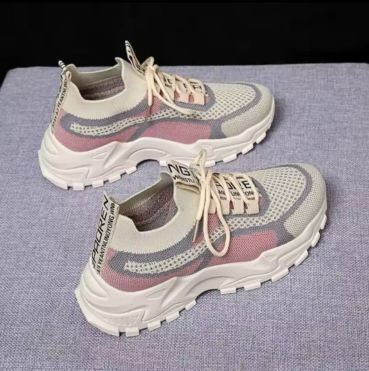 New Women’s All-Match Mesh Casual Shoes – Soft, Breathable, and Deodorant Spring & Autumn Sneakers for Ultimate Comfort