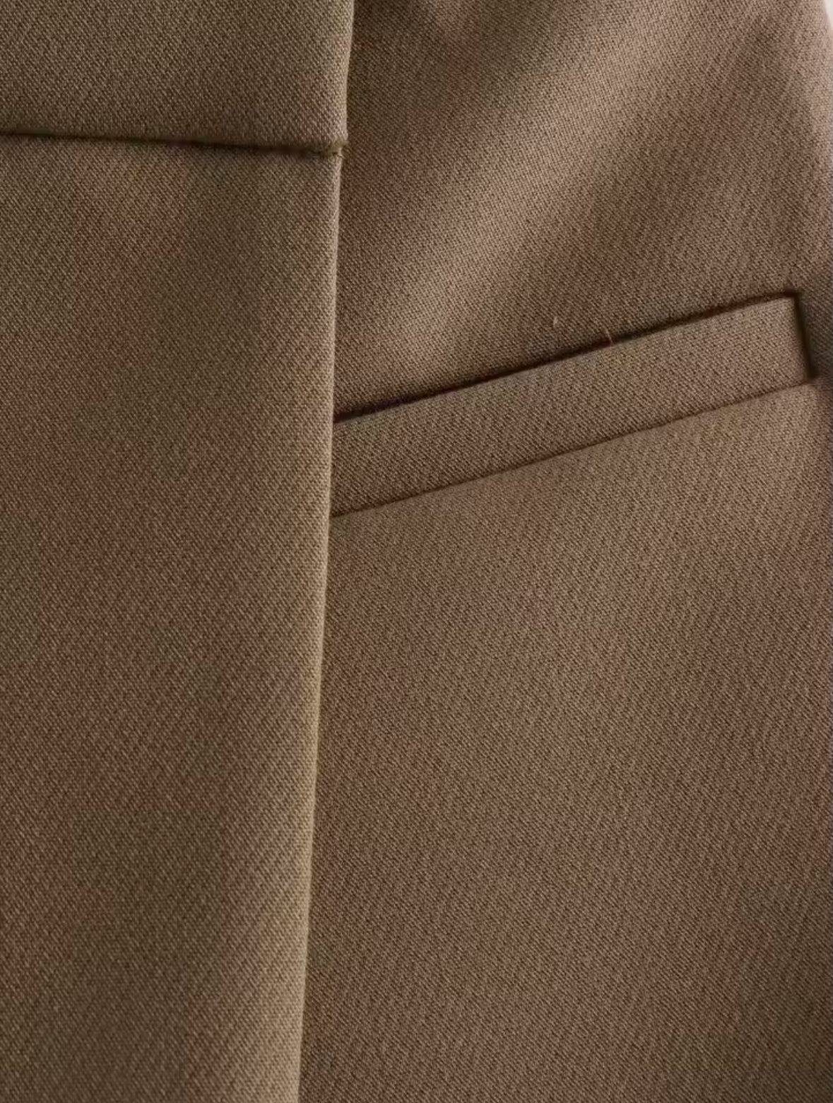TRAFZA Vintage Split Mini Skirt Shorts for Women – High Waist, Elegant Office Fashion with Front Pockets – Stylish 2025 Trendy Look