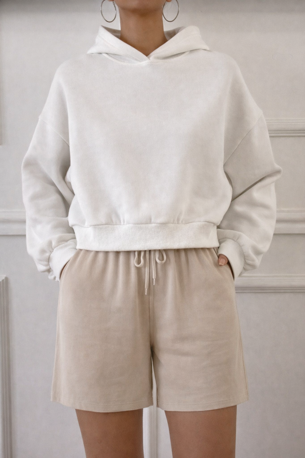 Women’s Classic Fleece Sweatshirt Hoodie – Cozy Fall Winter Casual Essential