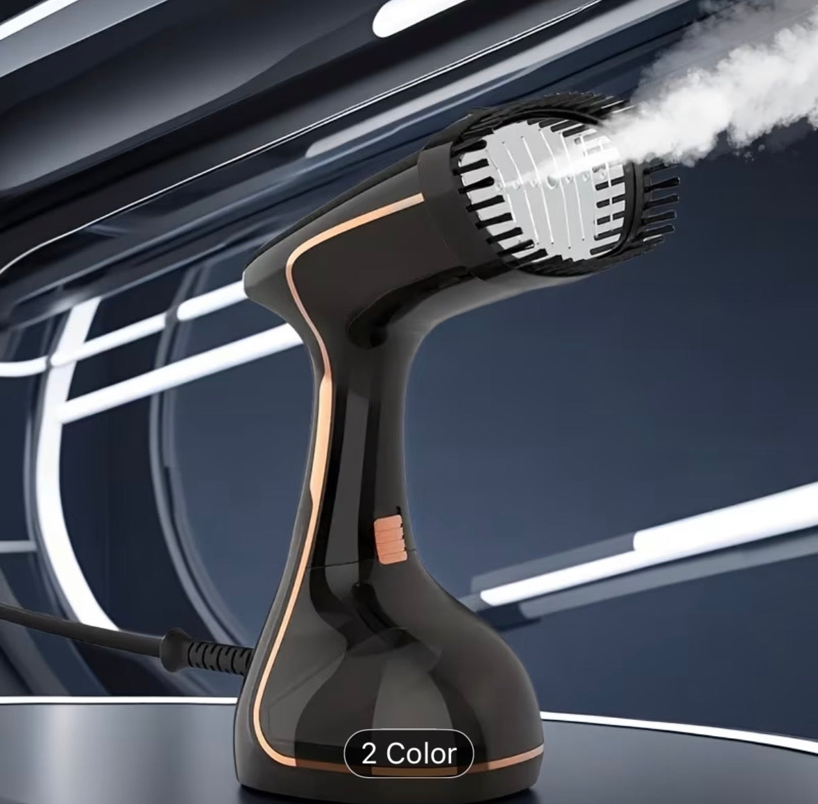 2026 Handheld Garment Steamer with LED Display – 9-Second Fast Heat, Touch Control, 3 Steam Levels, Portable Wrinkle Remover for Home & Travel (EU Plug) - UltraChic