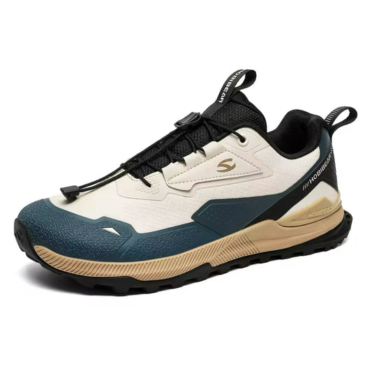 Discover Comfort and Durability with HOBIBEAR Hiking Shoes – Non-Slip, Elastic Band Sneakers for Men & Women – Perfect for Outdoor Adventures