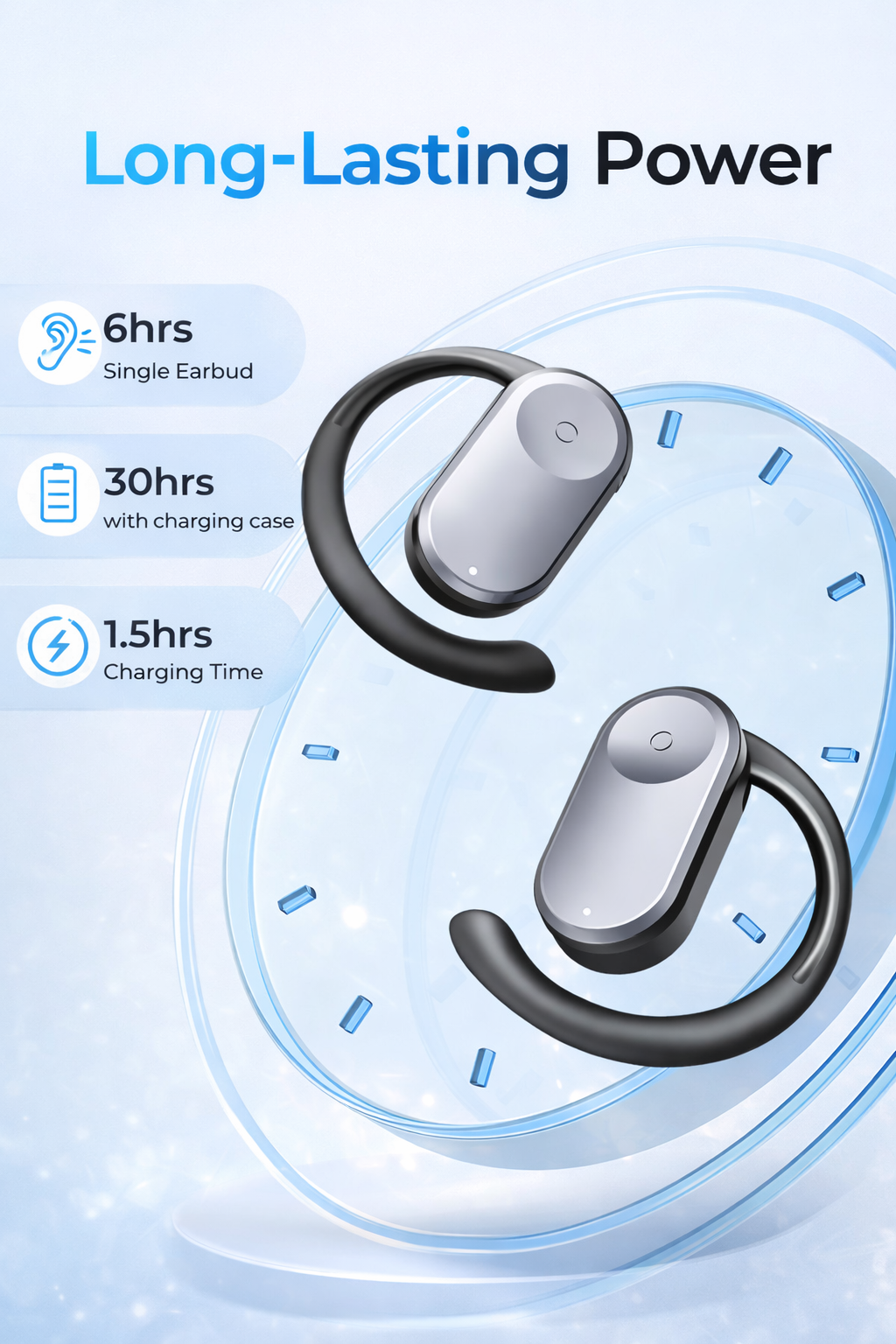 AI Translation Earbuds Real-Time 150 Languages – Smart Wireless Translator Headphones for Travel Business Communication