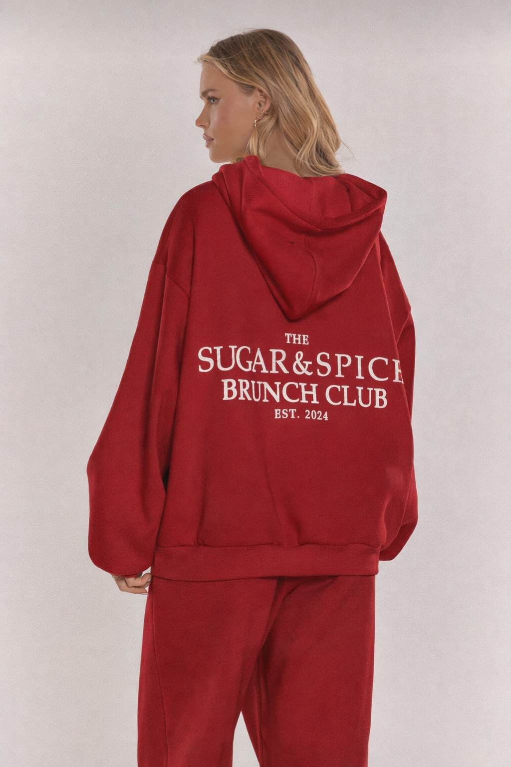 Women’s Graphic Print Cozy Hoodie – Cute Winter Casual Coffee Club Sweatshirt
