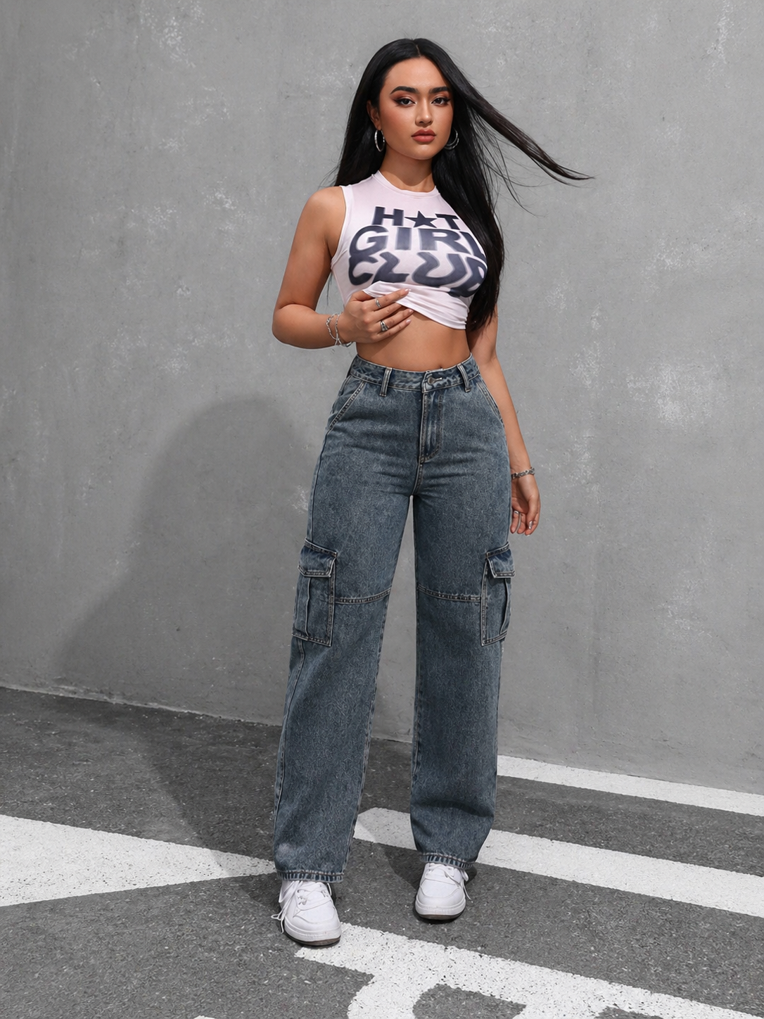 Straight Leg Jeans Y2K Vintage Fit Flattering Silhouette Summer Women Petite