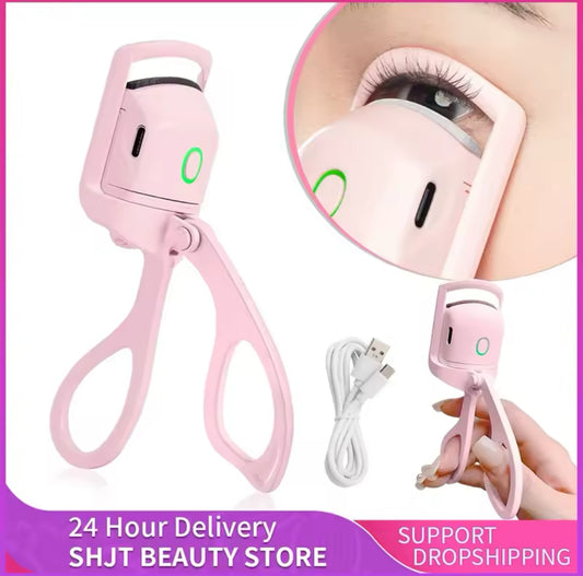 Electric Eyelash Curler – USB Charging, Fast Heating, Portable Thermal Lash Perm and Lasting Curling Clip - UltraChic