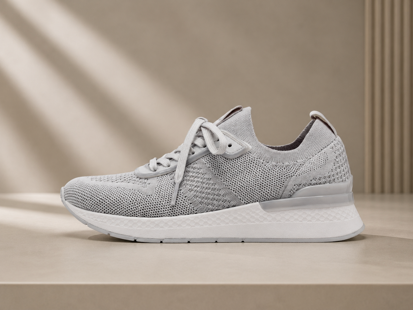 Tamaris Lightweight Grey Sneakers Breathable Comfort Effortless Clean Everyday Look All Season Women - UltraChic