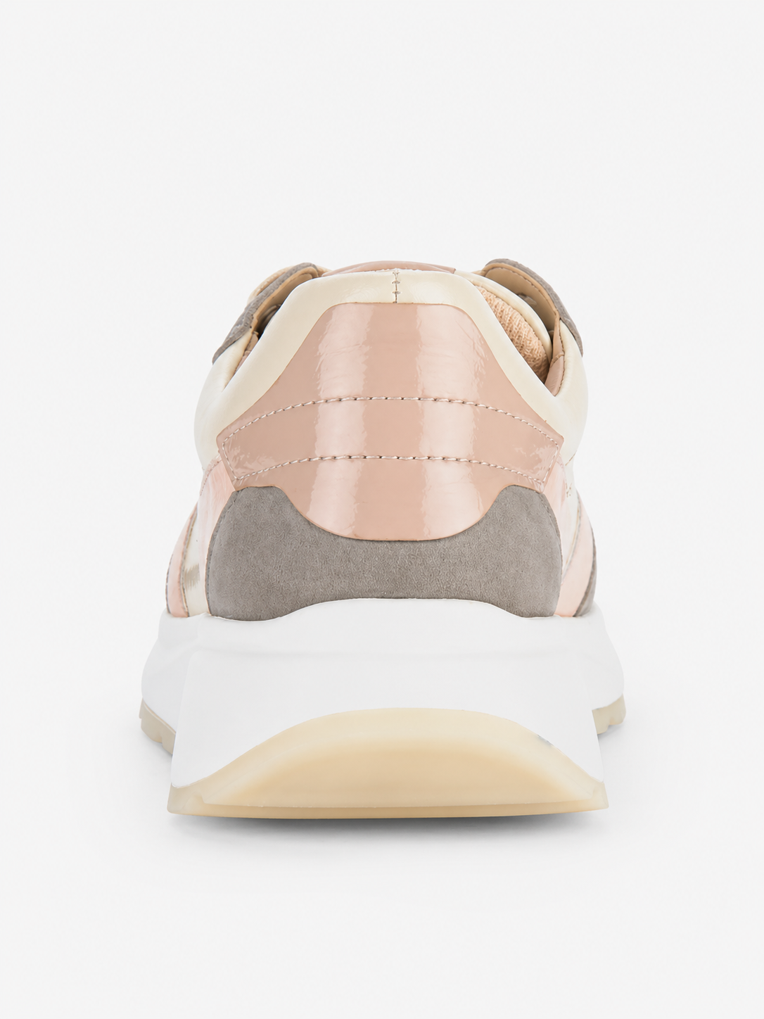 Women Breathable Lightweight Contrast Panel Sneakers Effortless Clean Elegant Style Spring Summer - UltraChic