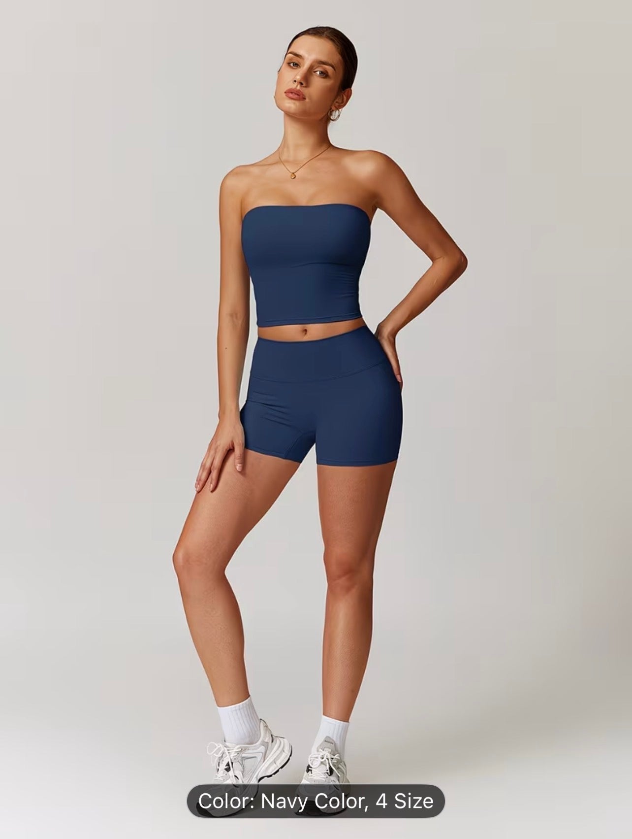 Women’s 2 Piece Seamless Workout Set – High Stretch Breathable Fitness Vest & Shorts Summer Activewear Outfit