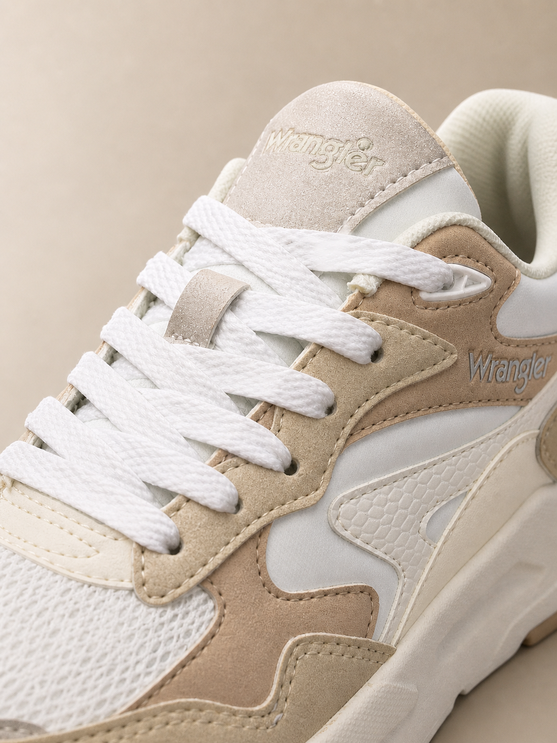 Chunky Beige Pink Sneakers Soft Feminine Aesthetic Effortless Stylish Look All Season Women - UltraChic