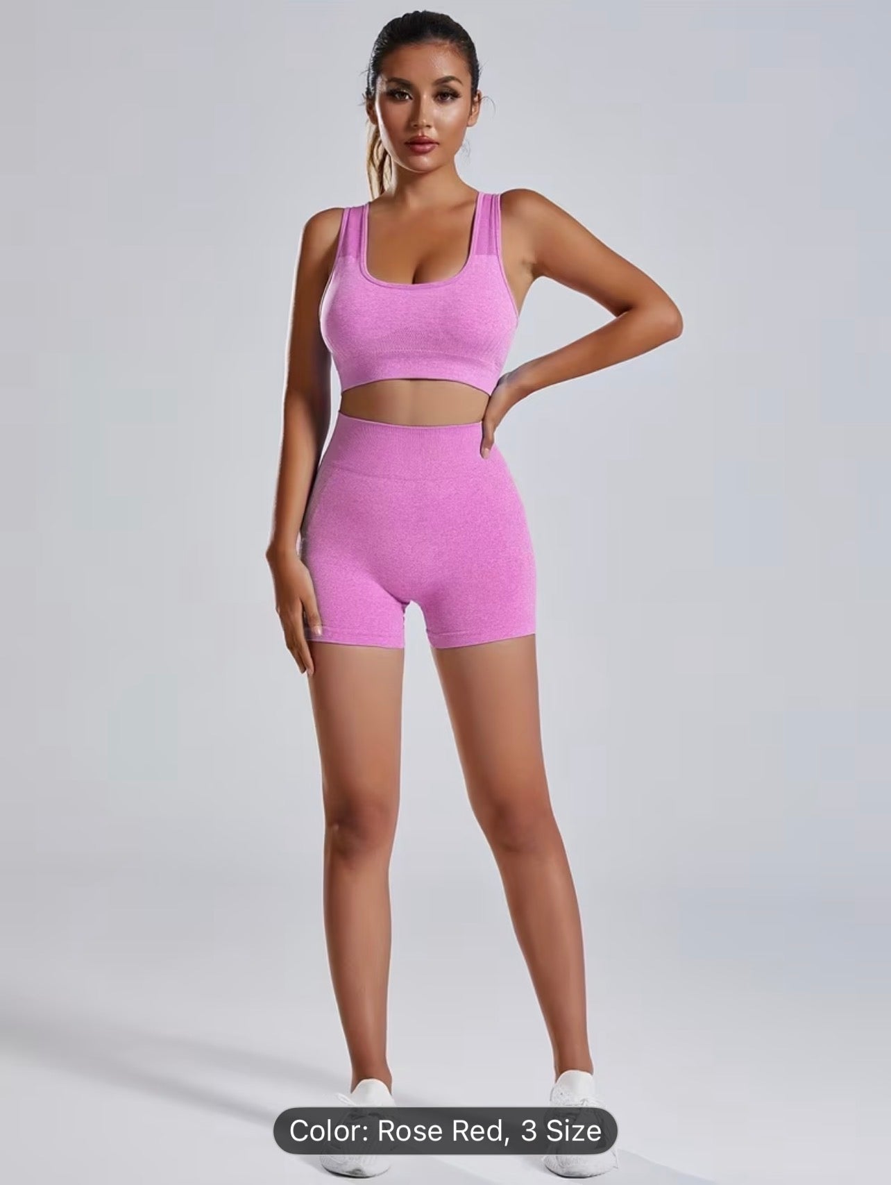 Seamless Yoga Set – High Stretch Backless Gym Wear Autumn Activewear for Women