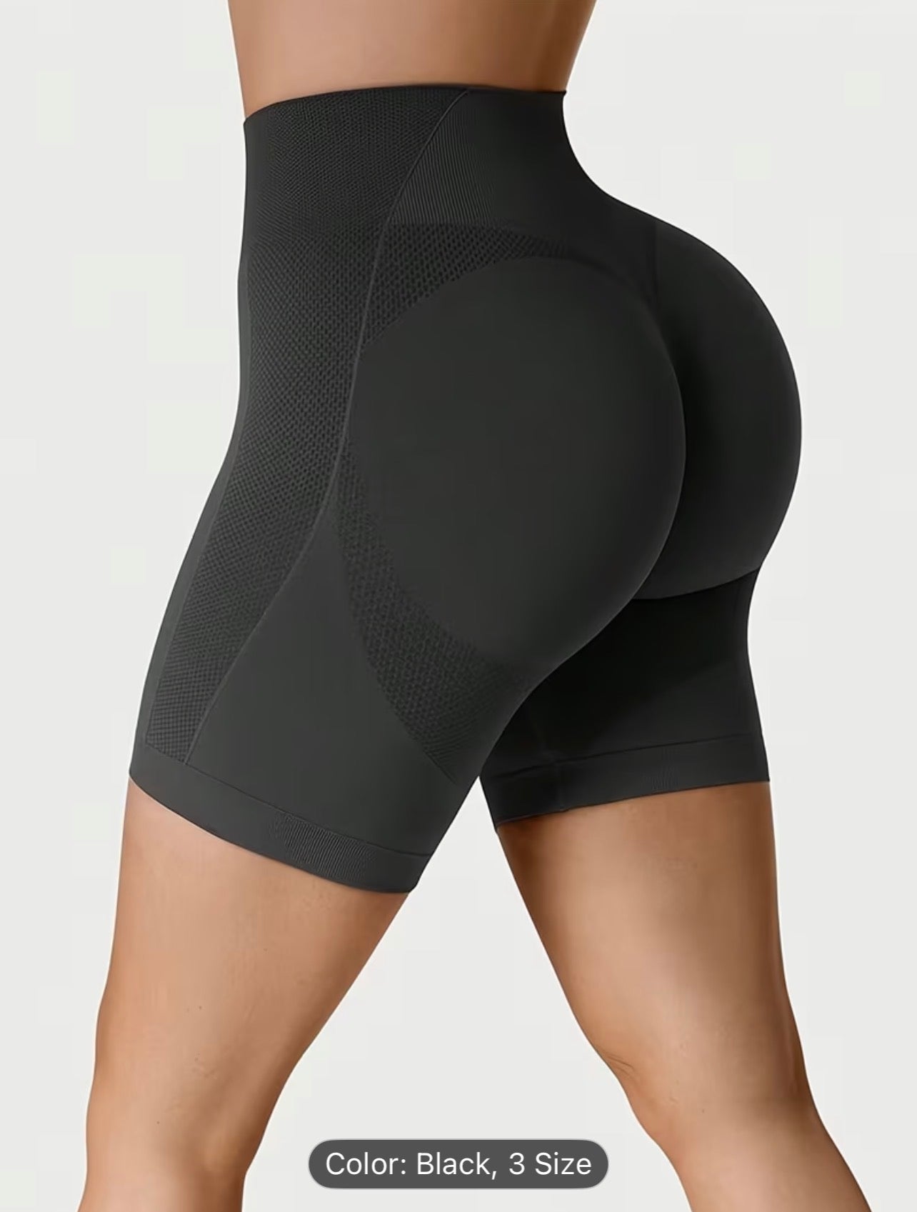 Seamless Butt Lift Sports Shorts – High Elastic Stretch Autumn Fitness Activewear for Women - UltraChic