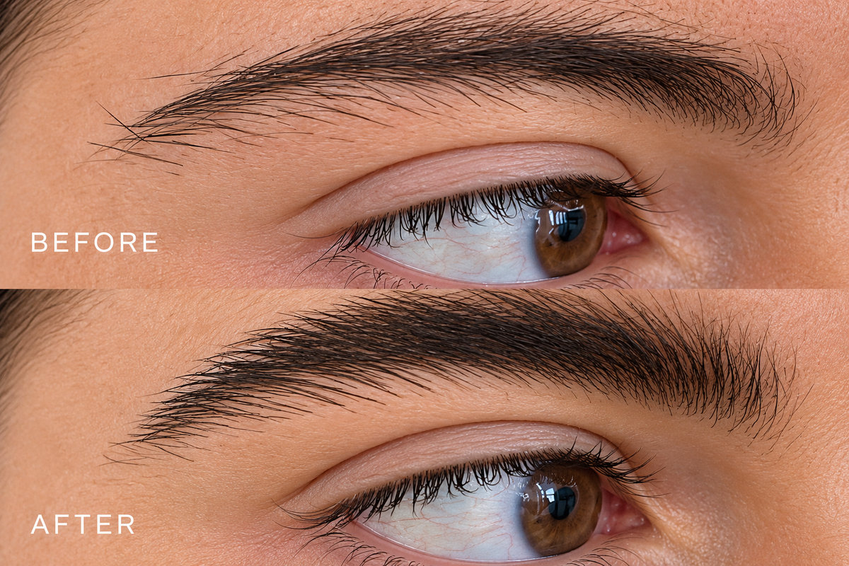 DIME Beauty Eyebrow Enhancing Gel – Brow Styling & Conditioning Gel, 6 mL