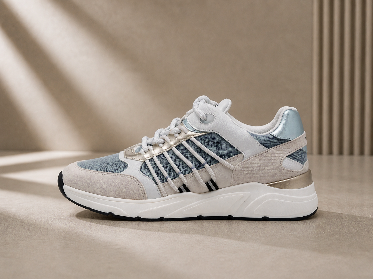 Sneakers Tamaris Offwhite Breathable Comfort Clean Stylish Look All Season Women - UltraChic