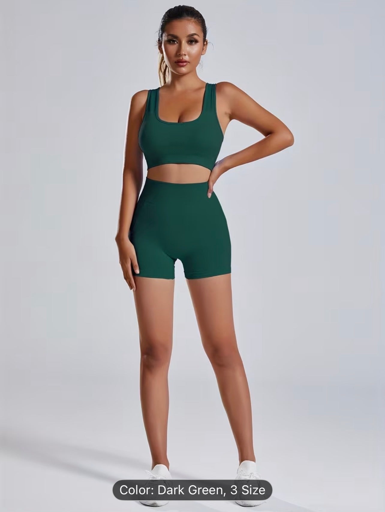 Seamless Yoga Set – High Stretch Backless Gym Wear Autumn Activewear for Women