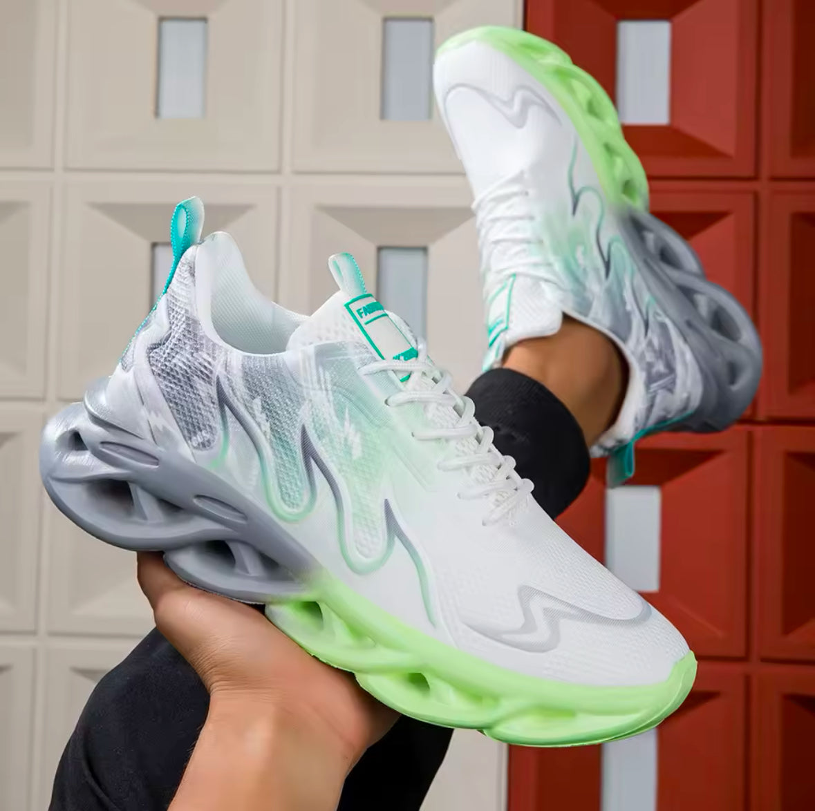 Unisex Running Shoes – Lightweight, Breathable, and Comfortable Tennis Sneakers for Men and Women | Perfect Lace-up Summer Shoes!
