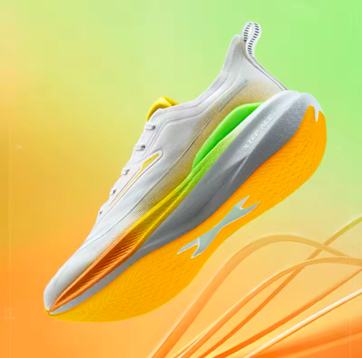 Xtep 2000KM 2.0 Men’s Running Shoes – Professional TPU Shock Absorption, Lightweight Summer Sneakers for Ultimate Comfort (2025 Edition)