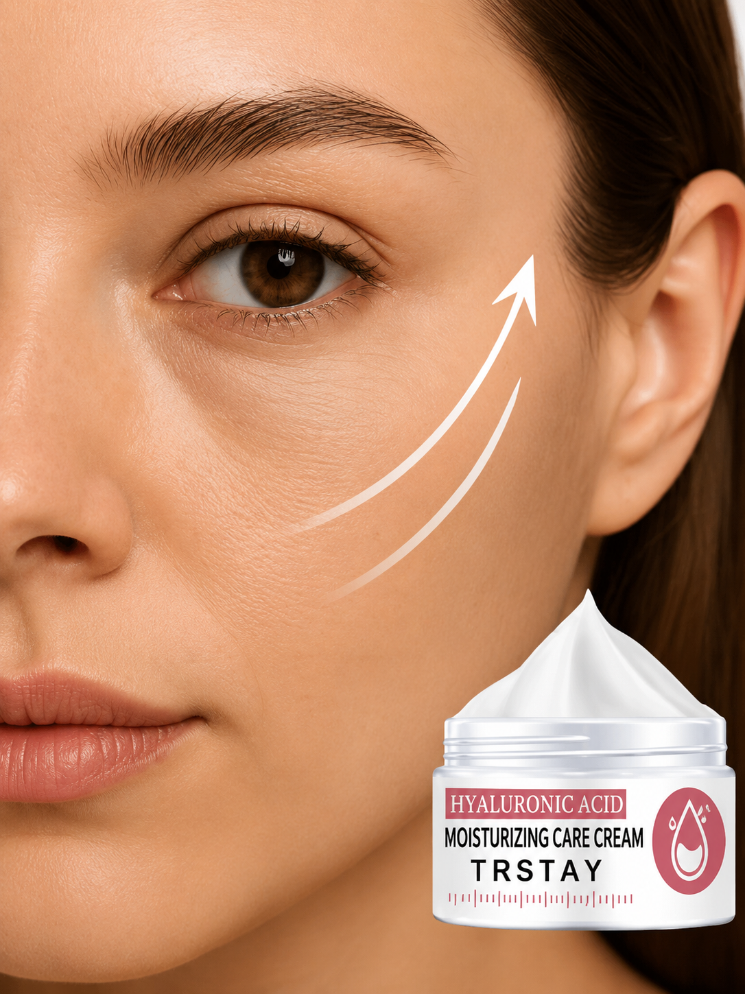 Hyaluronic Eye Repair Cream for Puffiness & Dark Circles - UltraChic