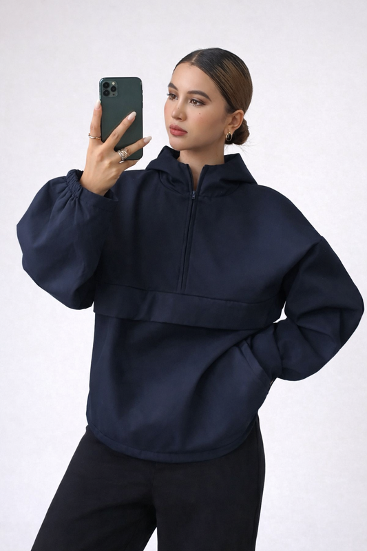 Women’s Thermal Lined Hoodie – Cozy Winter Outdoor Sweatshirt