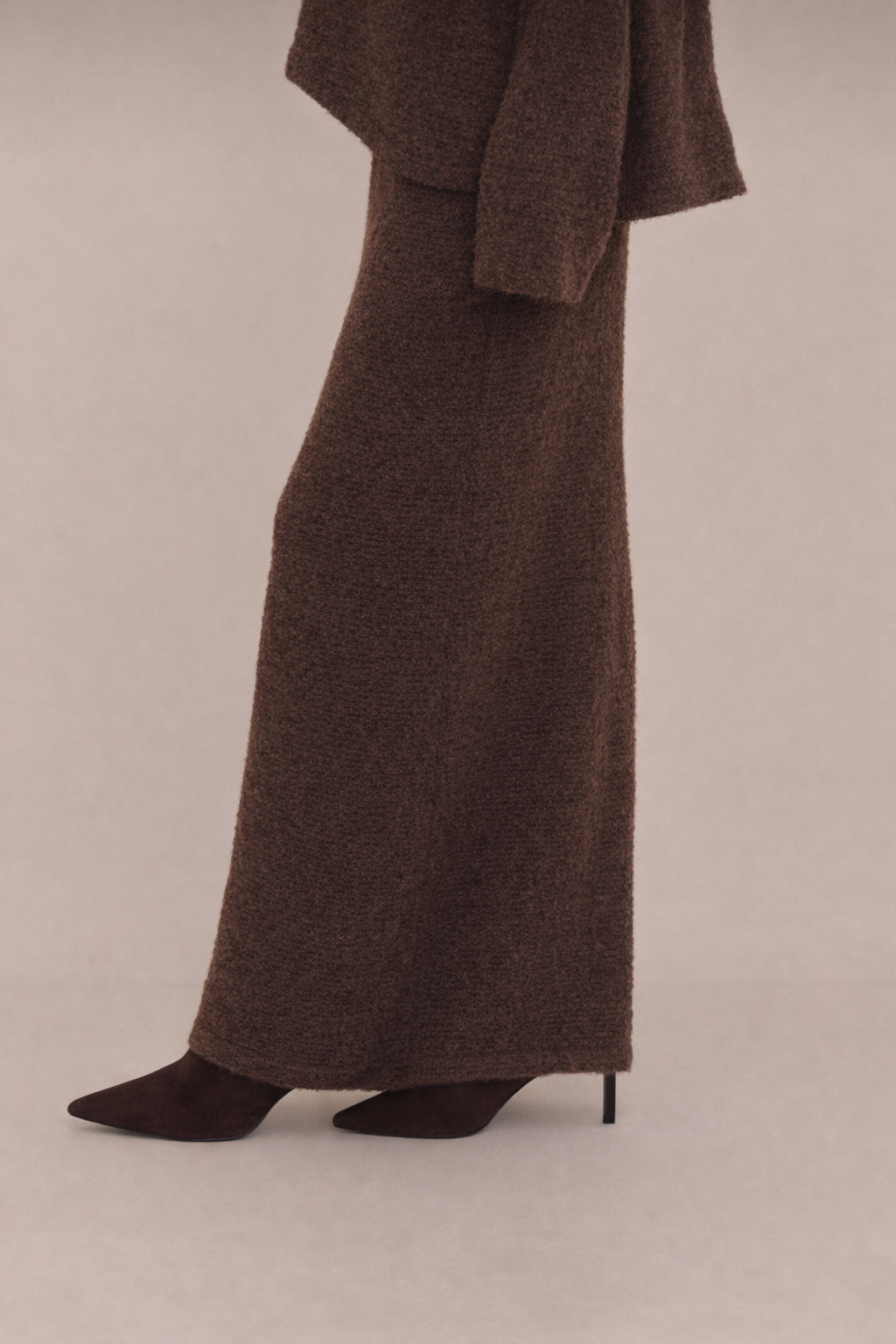 Women’s Soft Low Waist Maxi Knit Skirt – Chic Y2K Casual All-Season Essential - UltraChic