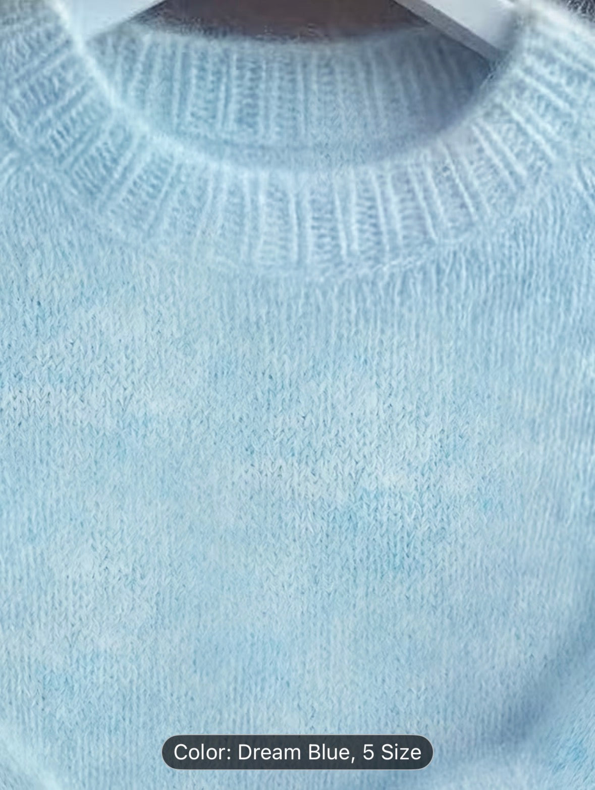 Sweater Made from a Soft Mohair Blend for Women - Features a French-Inspired Raglan Sleeve And Drop Shoulder Design, Perfect for The Fall And Winter Seasons, Ideal As a Christmas Or Birthday Gift - UltraChic