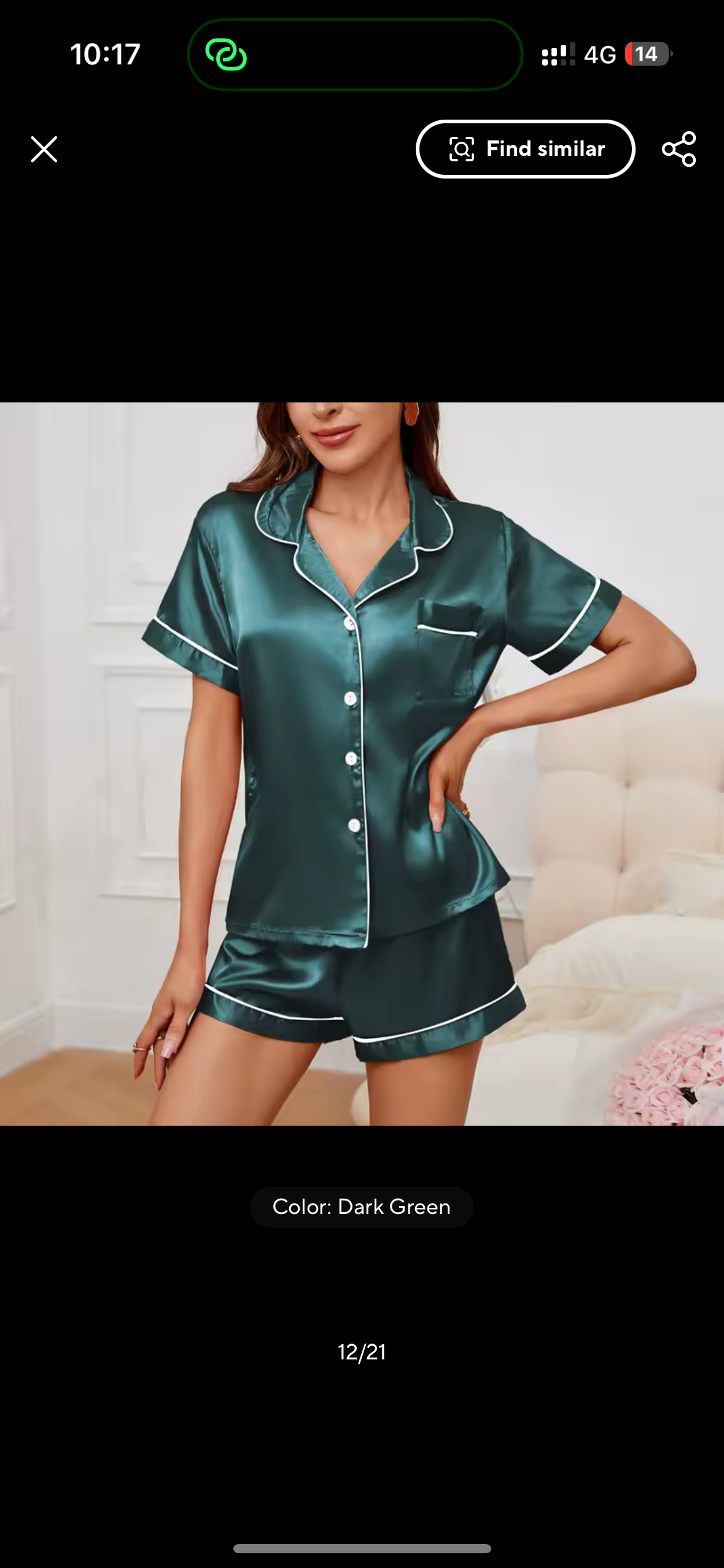 Luxury Satin Women’s Pajama Set – Short Sleeve Turn-down Collar Button Top & Shorts Sleepwear for Ultimate Summer Comfort - UltraChic