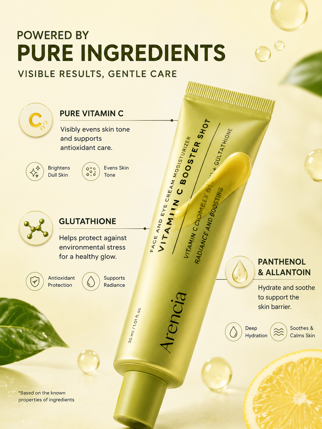 Arencia Vitamin C Booster Shot Brightening Cream
