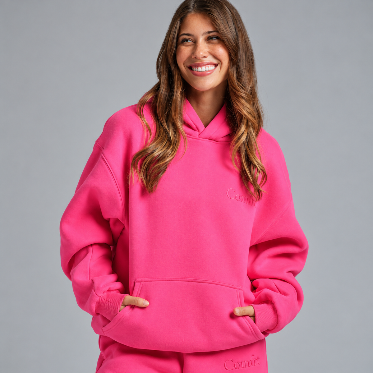 Comfrt Minimalist Hoodie – Mega Oversized Heavyweight Fleece Hoodie